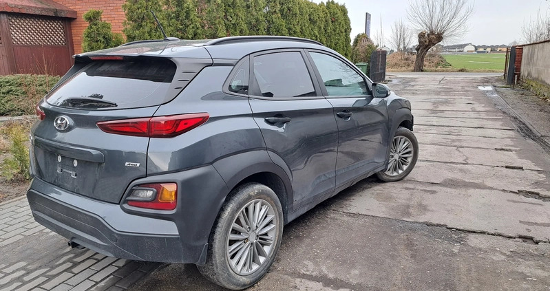 Hyundai Kona cena 68900 przebieg: 58700, rok produkcji 2019 z Siechnice małe 121